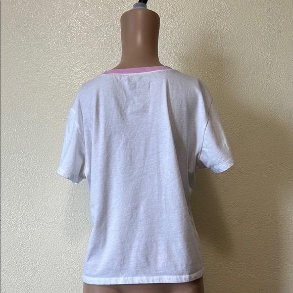 Barbie White and Pink Graphic T-Shirt - Picture 5 of 6